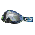 OCULOS OAKLEY MAYHEM MX BLUE/GREEN POP ART W/ CLEAR