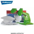 KIT PLASTICO POLISPORT KAWASAKI KXF250 09/12 BRANCO