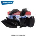 KIT PLASTICO POLISPORT HONDA CRF250 08/09 PRETO