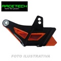 GUIA CORRENTE TRASEIRO KTM SX/SXF 07/09 EXC/EXCF 08/09 RACETECH (LARANJA)