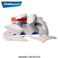 KIT PLASTICO POLISPORT KAWASAKI KXF450 12 BRANCO