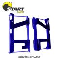 PROTETOR RADIADOR START YAMAHA WRF450 12/14 (ALUMINIO)- LATERAL ANODIZADO