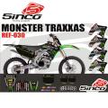 KIT ADESIVO CINCO PERSONALIZADO MONSTER TRAXXAS