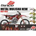 KIT ADESIVO CINCO PERSONALIZADO METAL MULISHA NEW