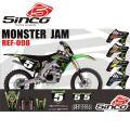 KIT ADESIVO CINCO PERSONALIZADO MONSTER JAM