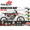 KIT ADESIVO CINCO PERSONALIZADO MONSTER RAY