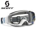 OCULOS SCOTT MX TYRANT 14 CLEAR WORKS/LINEAR WHITE/BLUE