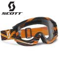 OCULOS SCOTT MX RECOIL Xi PRO 14 CLEAR WORKS/GRID LOCK BLK/ORANGE