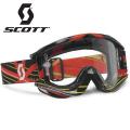 OCULOS SCOTT MX RECOIL Xi PRO 14 CLEAR WORKS/GRID LOCK BLK/RED