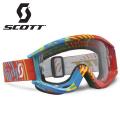 OCULOS SCOTT MX RECOIL Xi PRO 14 CLEAR WORKS/VINYL RED/YELLOW