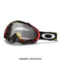 OCULOS OAKLEY MAYHEM MX SHATTERED YELLOW/RED W/ CLEAR