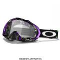 OCULOS OAKLEY MAYHEM MX SHATTERED PURPLE/GREEN W/ CLEAR