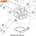 JUNTA CABECOTE ORIGINAL KTM EXC450/530 09/11 XC-W450/530 09/12 XC-W400 09/10